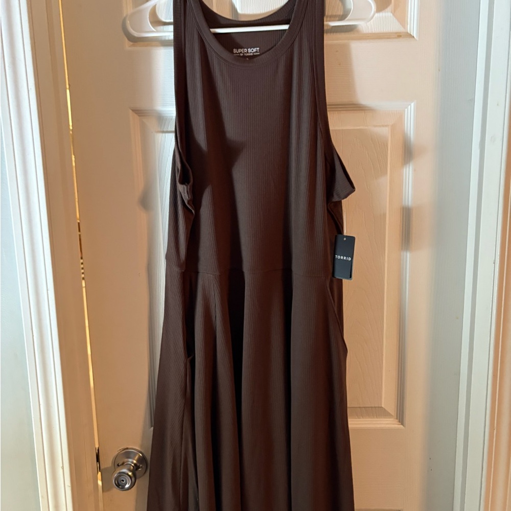 Torrid Chocolate Brown Dress